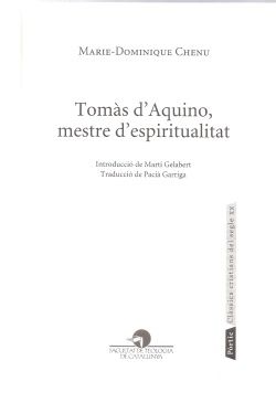 Libro en catalán del P. Chenu, prologado por Martí