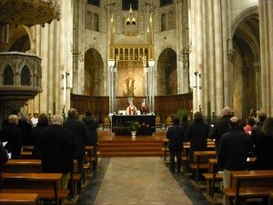 Acto ecuménico en la Basílica de San Vicente Ferre