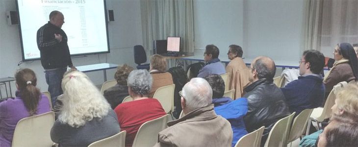 charla personas sin hogar