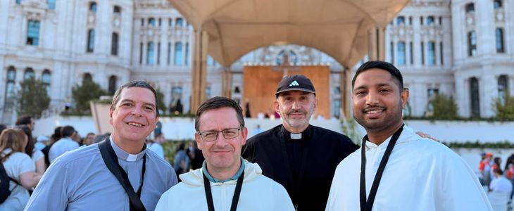 frailes ecuaristia papa madrid