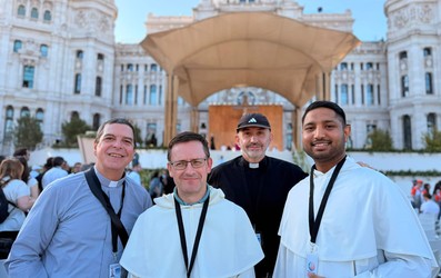 frailes ecuaristia papa madrid