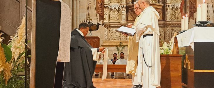 fray Lázaro Yoerlis primera profesion 1