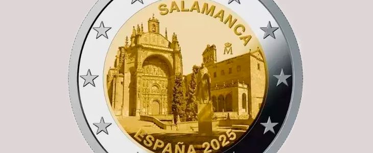 moneda 2 euros san esteban salamanca