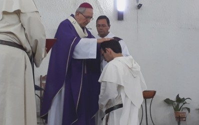 ordenacion diaconal Pedro Francisco Morel icono