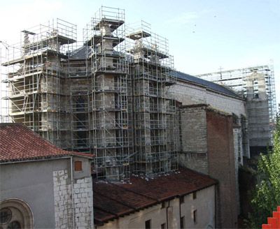 Más obras en la Iglesia de San Pablo de Valladolid