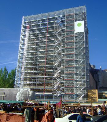 Finalizan las obras en la fachada de San Pablo de