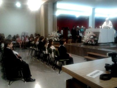 Primeras comuniones en el Colegio de Dominicos de